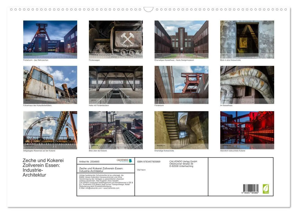 Bild: 9783457905869 | Zeche und Kokerei Zollverein Essen: Industrie-Architektur...