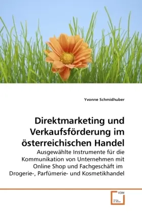 Cover: 9783639235869 | Direktmarketing und Verkaufsförderung im österreichischen Handel