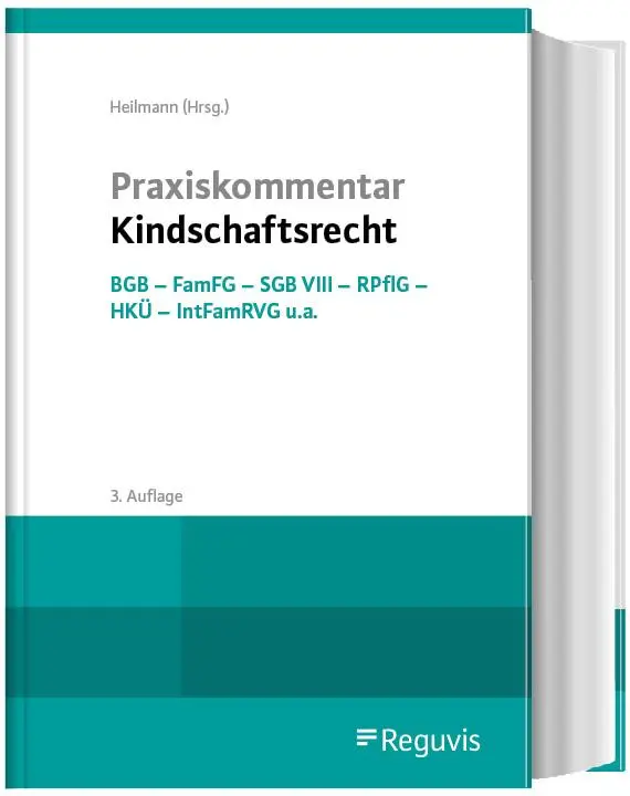Cover: 9783846215869 | Praxiskommentar Kindschaftsrecht | Stefan Heilmann | Buch | LXXIV