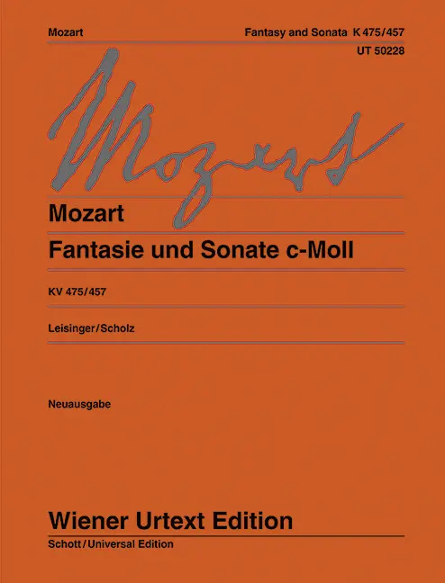 Cover: 9783850555869 | Fantasie und Sonate c-Moll | Ulrich Leisinger | Buch | 42 S. | 2000