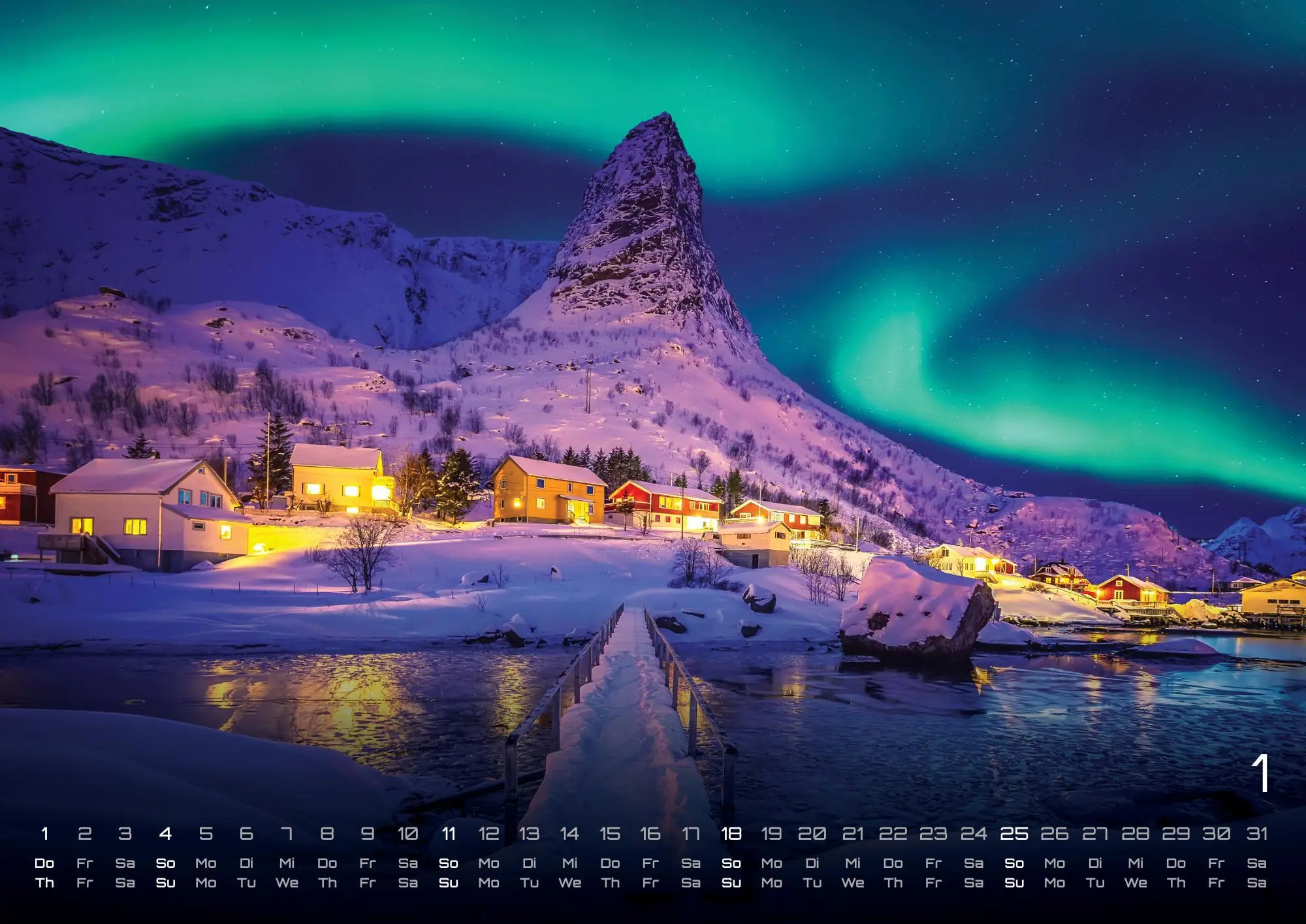 Bild: 9783986735869 | Polarlichter - grandiose Naturschauspiele - 2026 - Kalender DIN A3