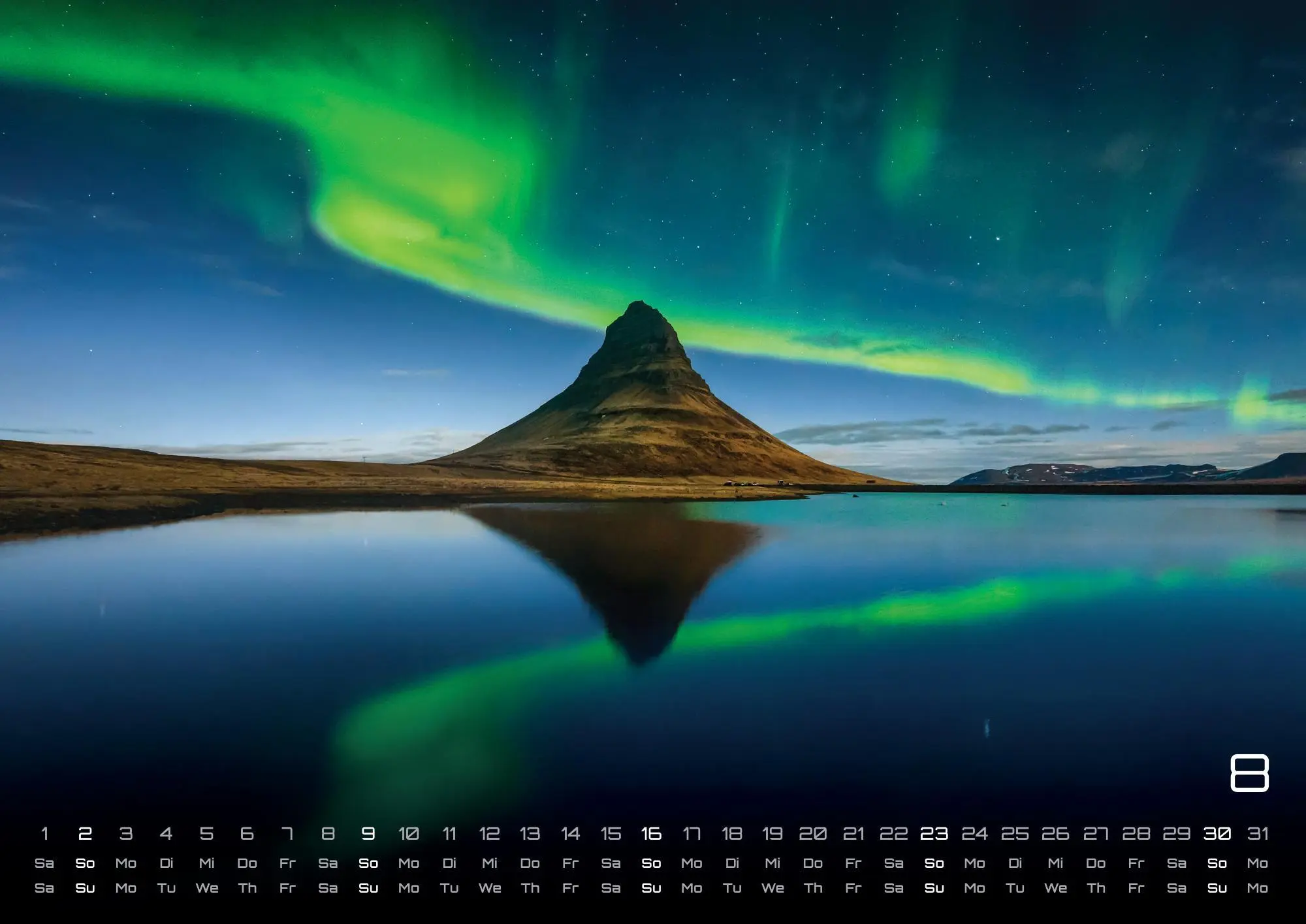 Bild: 9783986735869 | Polarlichter - grandiose Naturschauspiele - 2026 - Kalender DIN A3