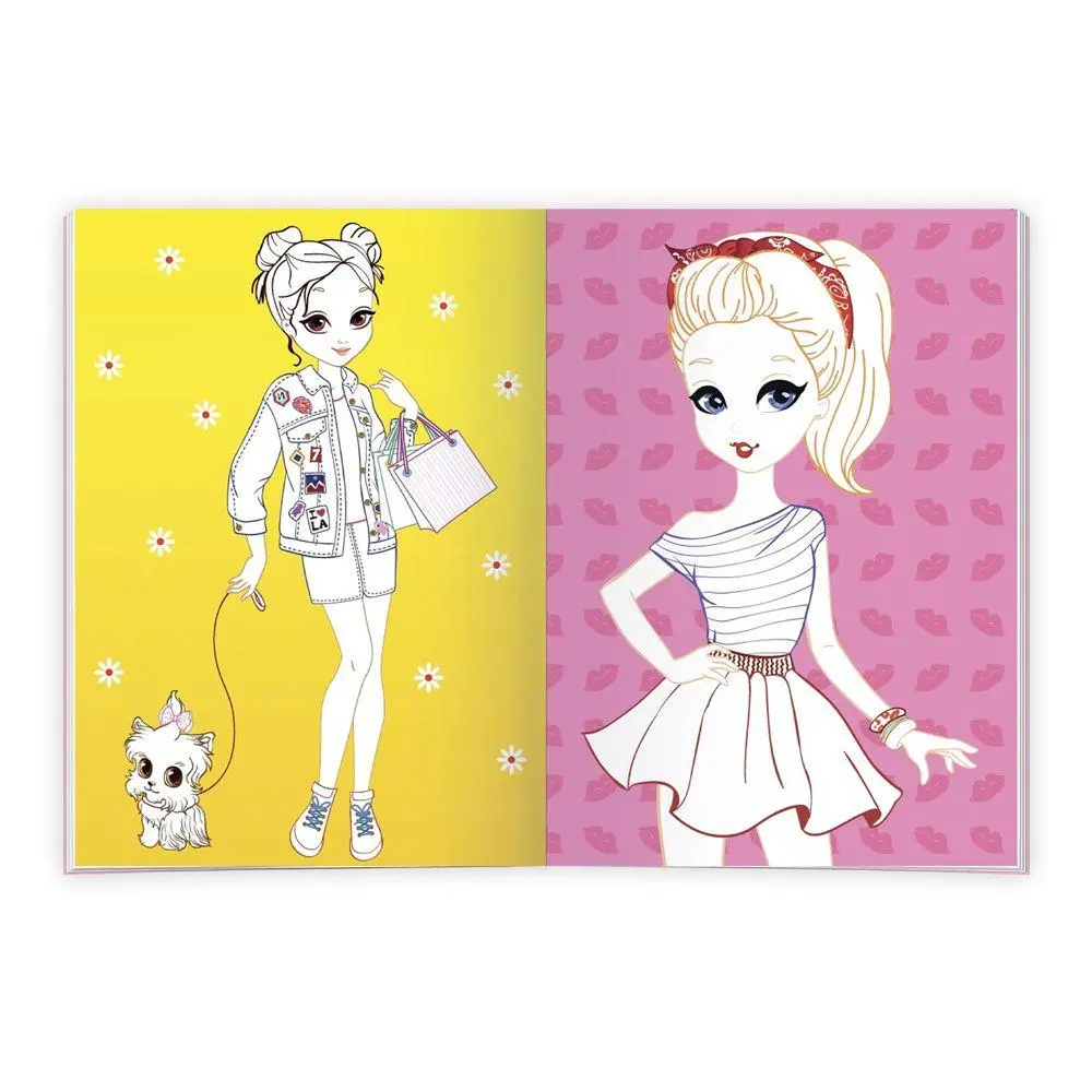 Bild: 9783988025869 | TRÖTSCH - Stickermalbuch Diamantenzauber Glanz und Glamour | KG | 2025