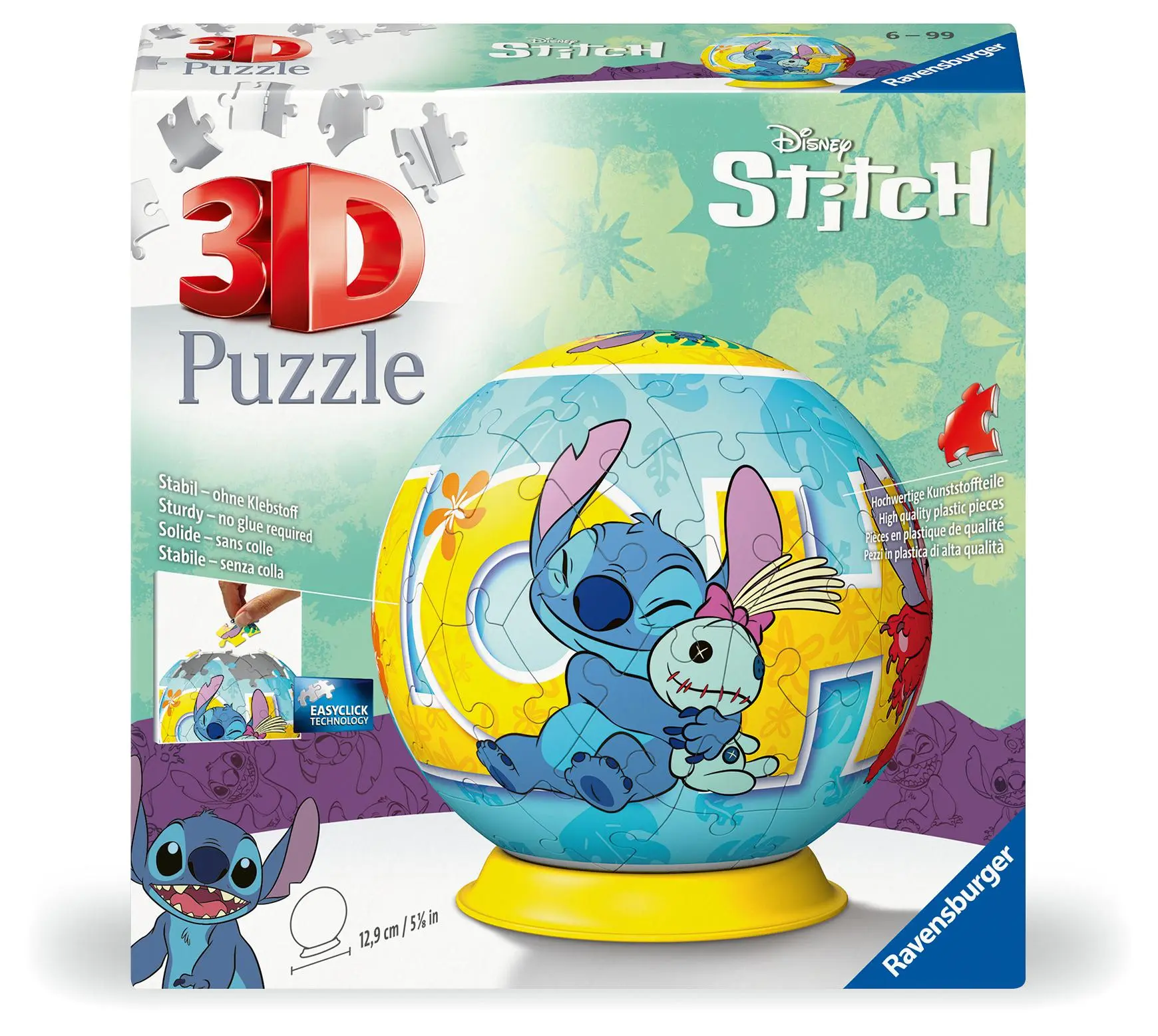 Cover: 4005556115969 | 3D Puzzle-Ball Disney Stitch | Erlebe Puzzeln in der 3. Dimension