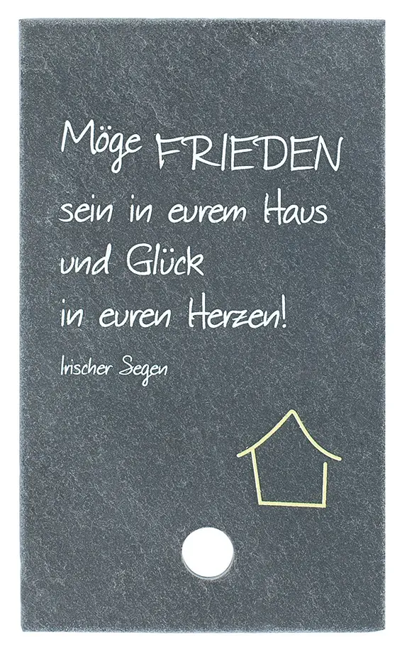 SchieferMoment "Haussegen"