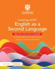 Cover: 9781009165969 | Cambridge Igcse(tm) English as a Second Language Practice Tests...