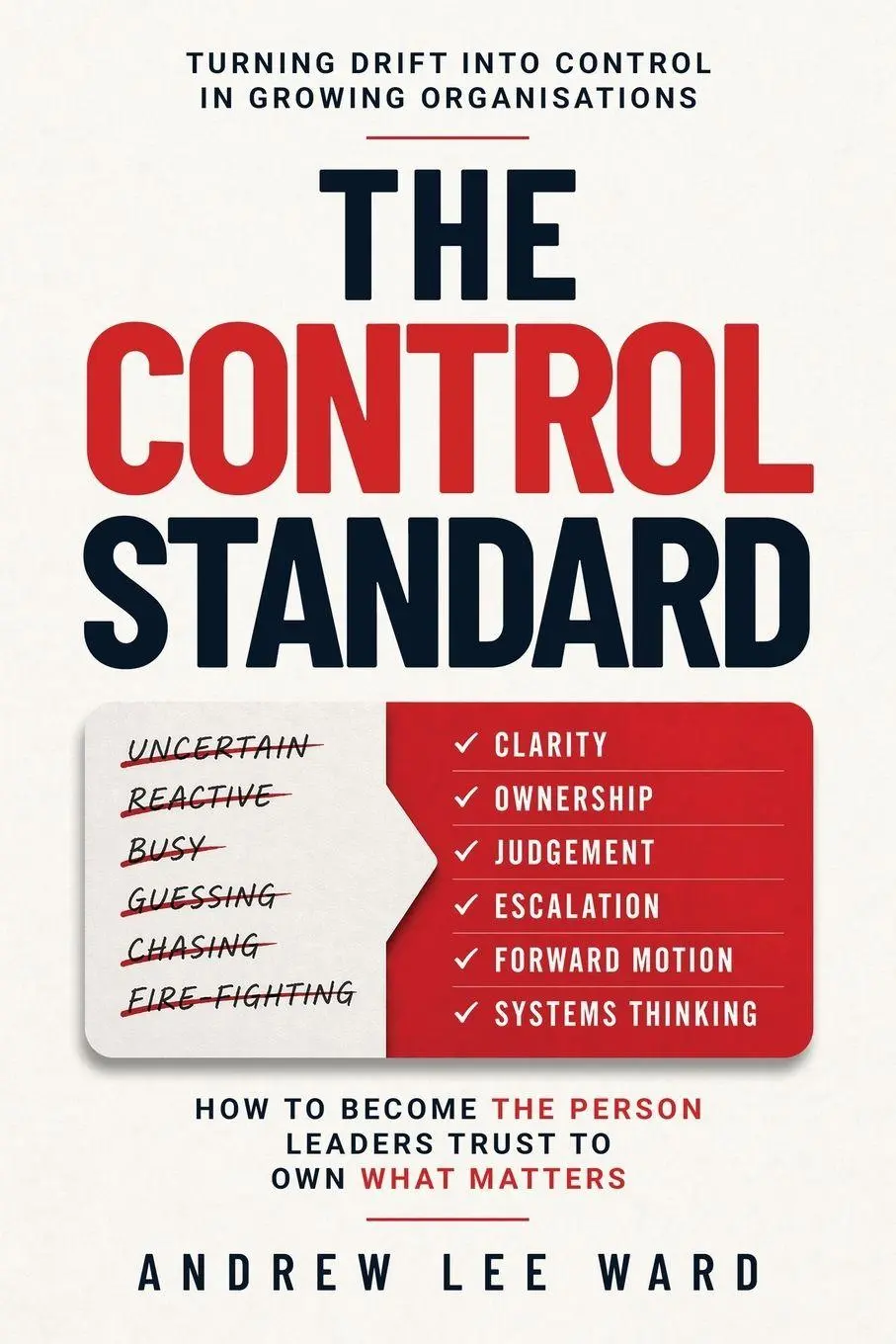 Cover: 9781739725969 | The Control Standard | Andrew Lee Ward | Taschenbuch | Englisch | 2026