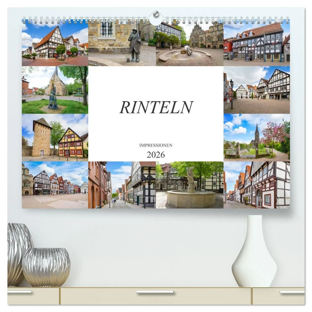 Cover: 9783457445969 | Rinteln Impressionen (hochwertiger Premium Wandkalender 2026 DIN A2...