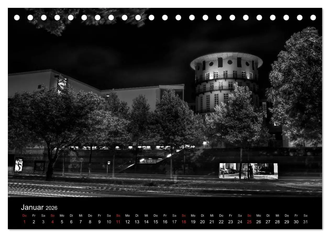 Bild: 9783516085969 | Stuttgart bei Nacht (Tischkalender 2026 DIN A5 quer), CALVENDO...