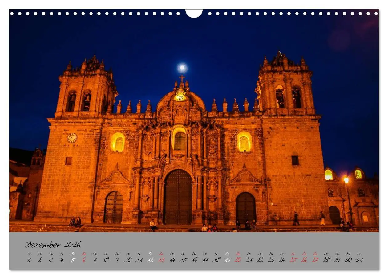 Bild: 9783516155969 | Peru 2026 (Wandkalender 2026 DIN A3 quer), CALVENDO Monatskalender