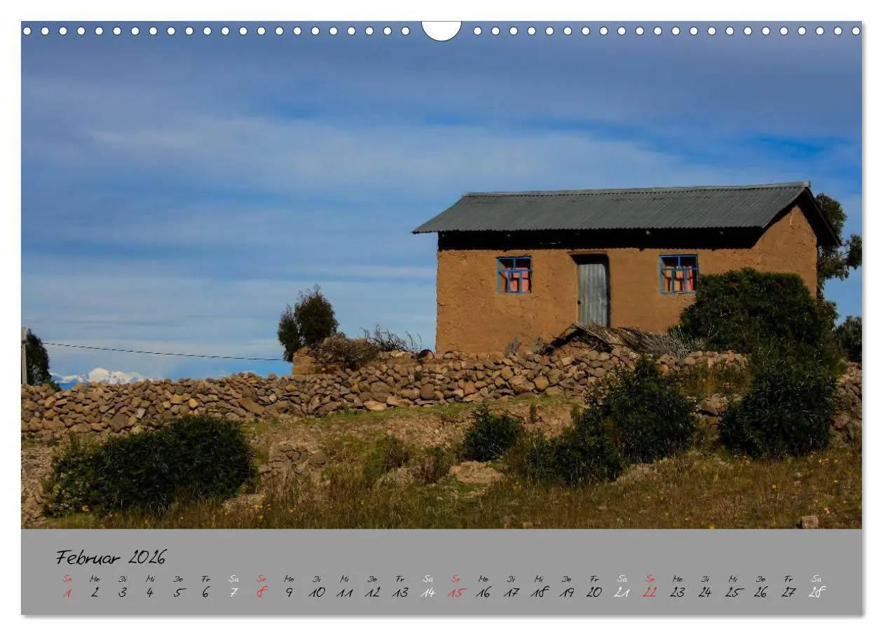 Bild: 9783516155969 | Peru 2026 (Wandkalender 2026 DIN A3 quer), CALVENDO Monatskalender