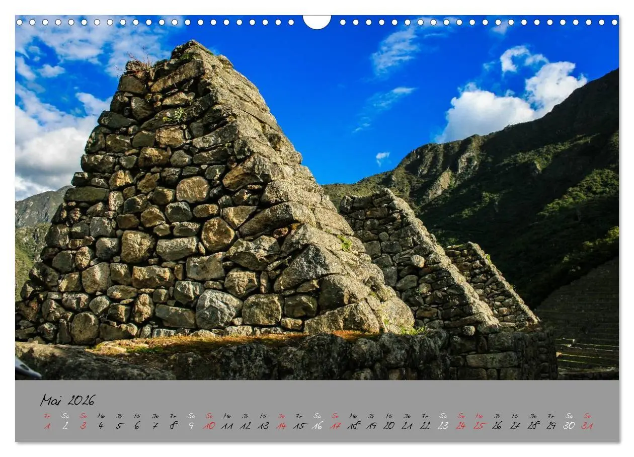 Bild: 9783516155969 | Peru 2026 (Wandkalender 2026 DIN A3 quer), CALVENDO Monatskalender