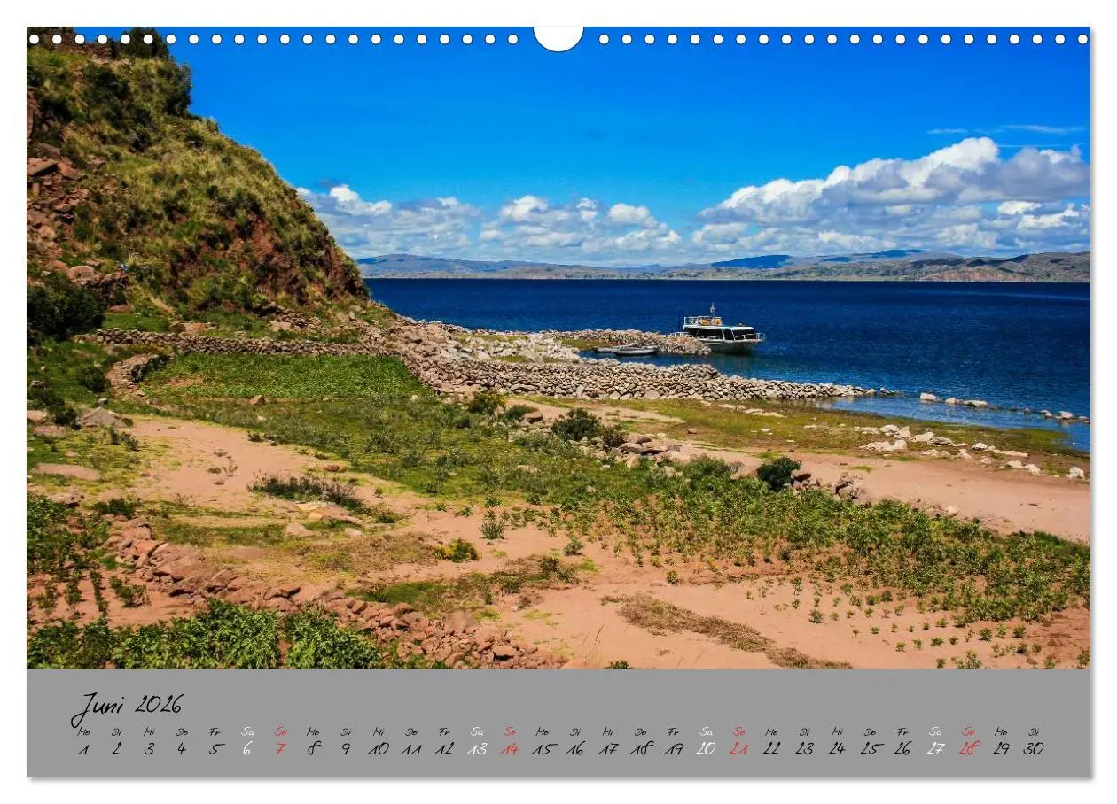 Bild: 9783516155969 | Peru 2026 (Wandkalender 2026 DIN A3 quer), CALVENDO Monatskalender