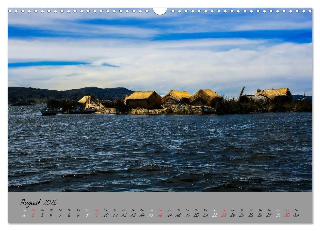 Bild: 9783516155969 | Peru 2026 (Wandkalender 2026 DIN A3 quer), CALVENDO Monatskalender