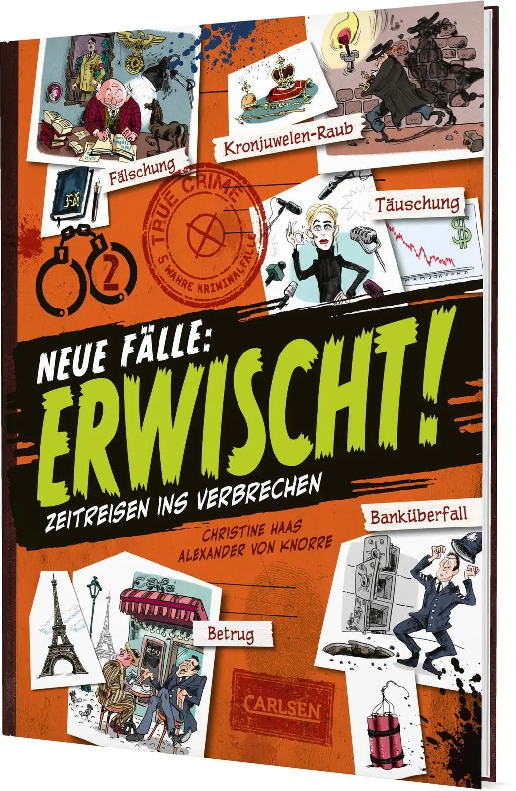 Cover: 9783551255969 | Erwischt! - Neue Fälle | Christine Haas | Buch | 80 S. | Deutsch
