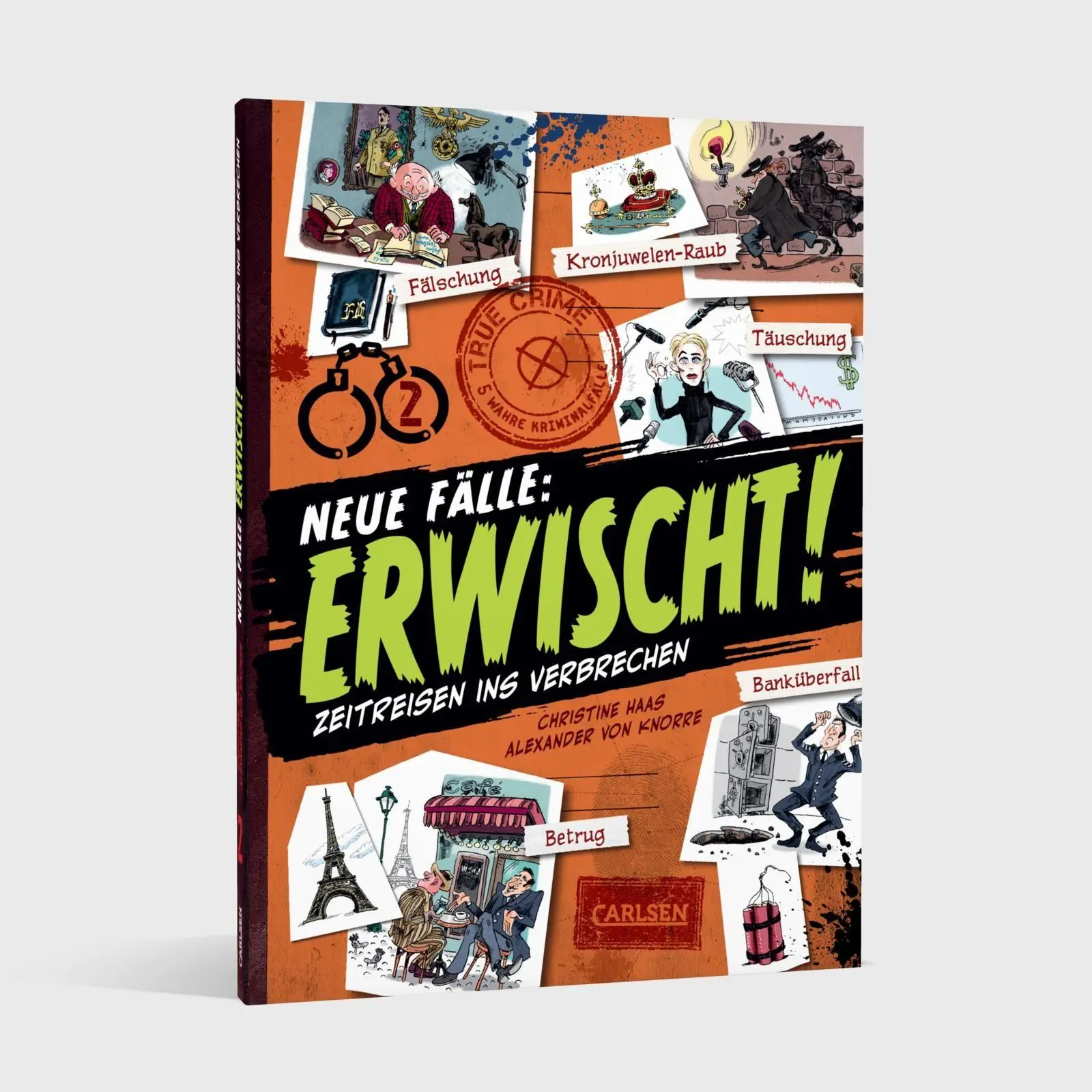 Bild: 9783551255969 | Erwischt! - Neue Fälle | Christine Haas | Buch | 80 S. | Deutsch