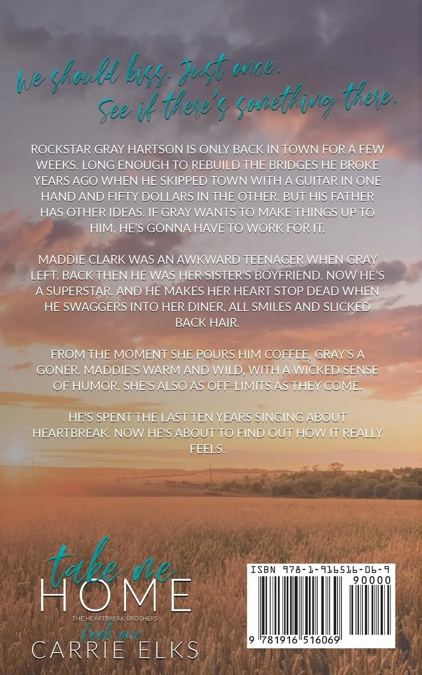 Rückseite: 9781916516069 | Take Me Home | Carrie Elks | Taschenbuch | Englisch | 2023