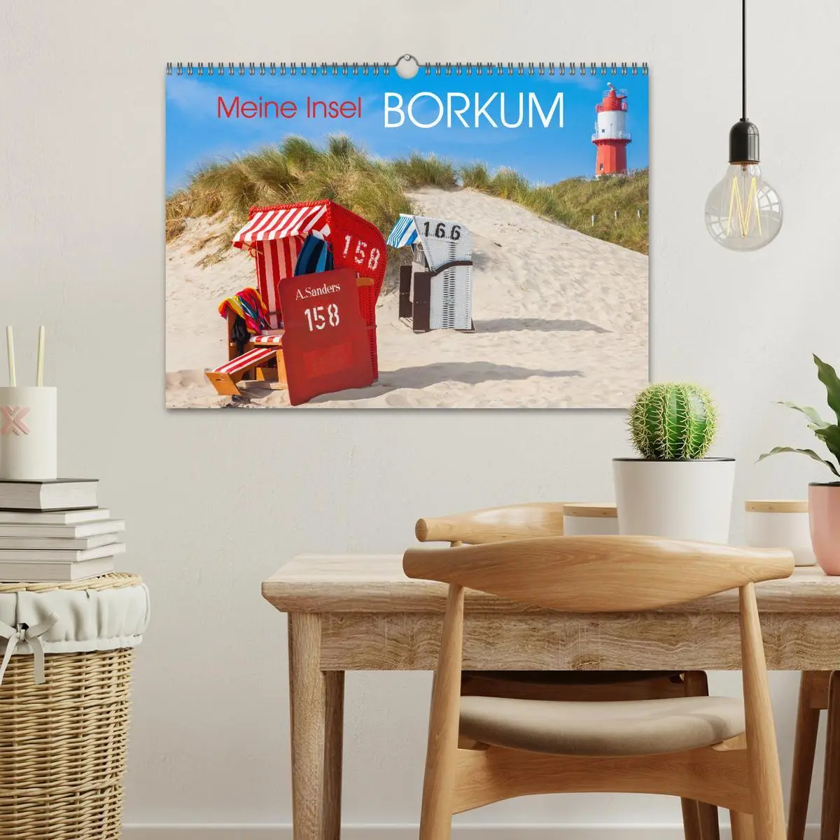 Bild: 9783457576069 | Meine Insel Borkum (Wandkalender 2026 DIN A3 quer), CALVENDO...