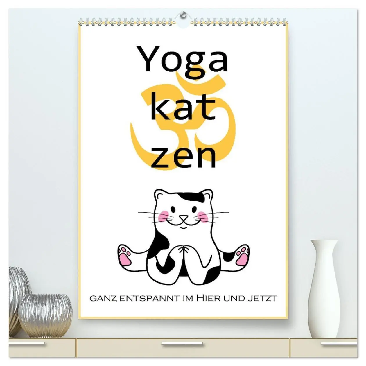Cover: 9783516356069 | Yogakatzen - ganz entspannt im Hier und Jetzt (hochwertiger Premium...