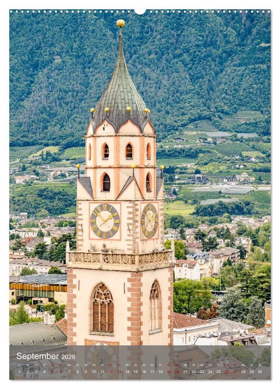 Bild: 9783516666069 | Mein Meran (hochwertiger Premium Wandkalender 2026 DIN A2 hoch),...