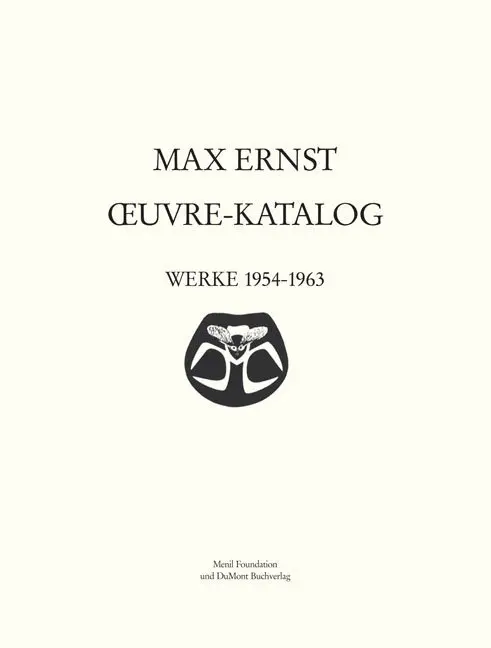 Cover: 9783832166069 | Max Ernst Oeuvre-KatalogBand 6 Werke 1954 - 1963 | Max Ernst (u. a.)