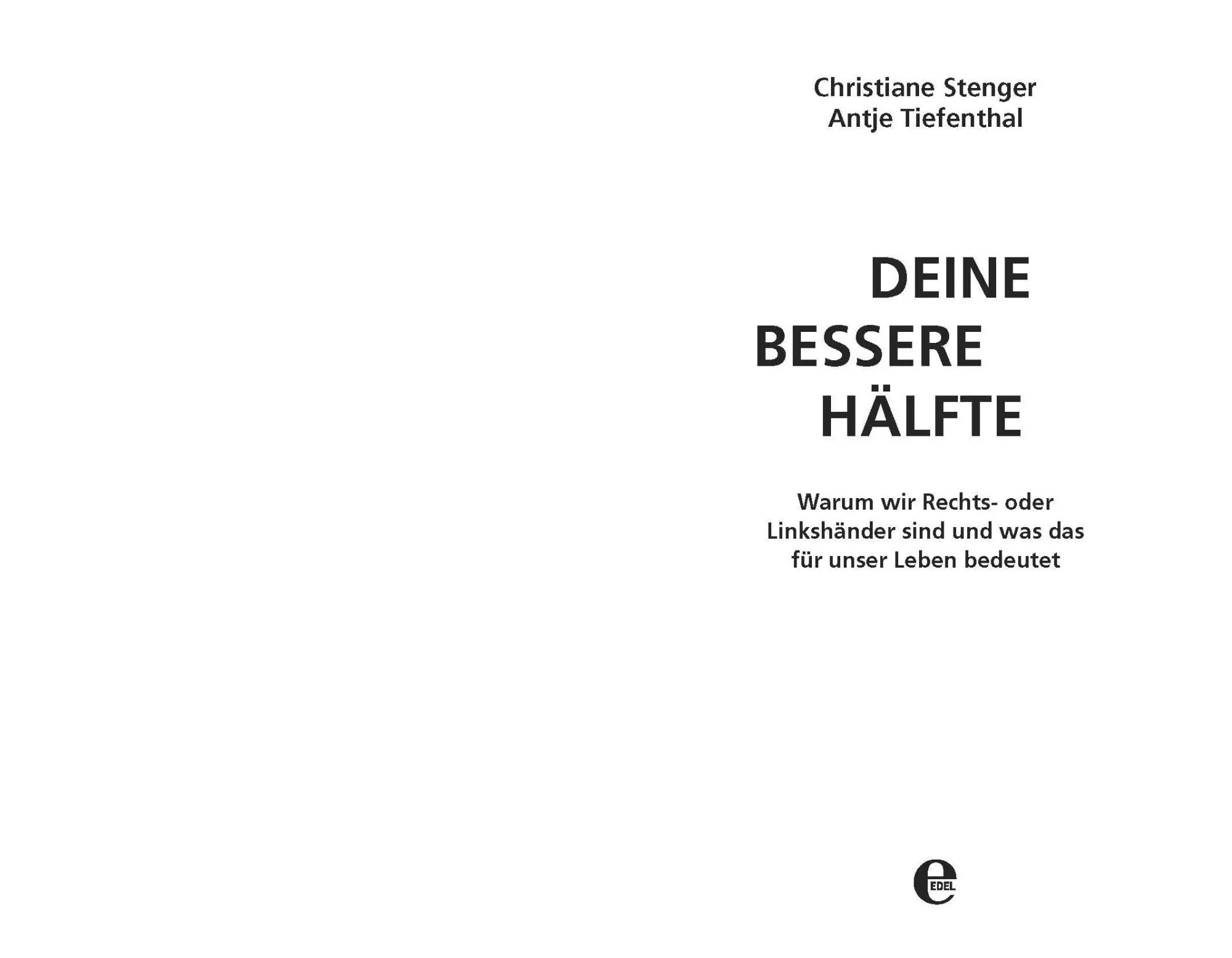Bild: 9783841906069 | Deine bessere Hälfte | Christiane Stenger (u. a.) | Taschenbuch | 2018