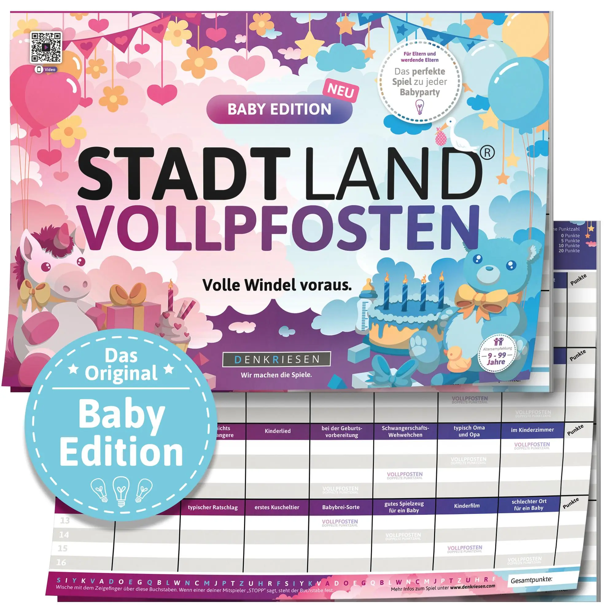Cover: 4260528096169 | DENKRIESEN - STADT LAND VOLLPFOSTEN® - BABY EDITION - "Volle Windel...