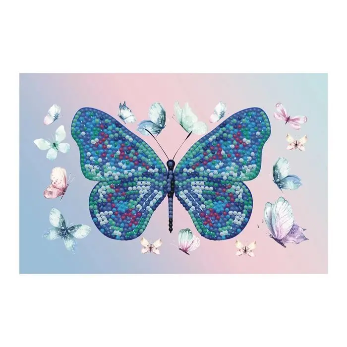 Bild: 4895225926169 | DOTZIES BY DIAMOND DOTZ - Diamond Painting Etui Schmetterling | 2024