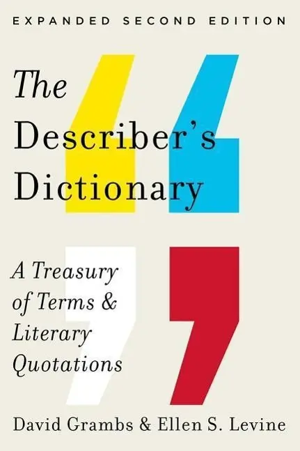 Cover: 9780393346169 | Describer's Dictionary | A Treasury of Terms &amp; Literary Quotations