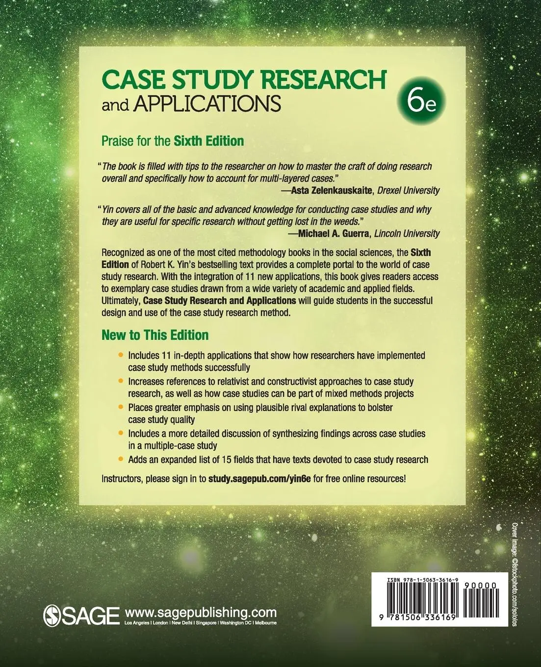 Rückseite: 9781506336169 | Case Study Research and Applications | Design and Methods | Yin | Buch