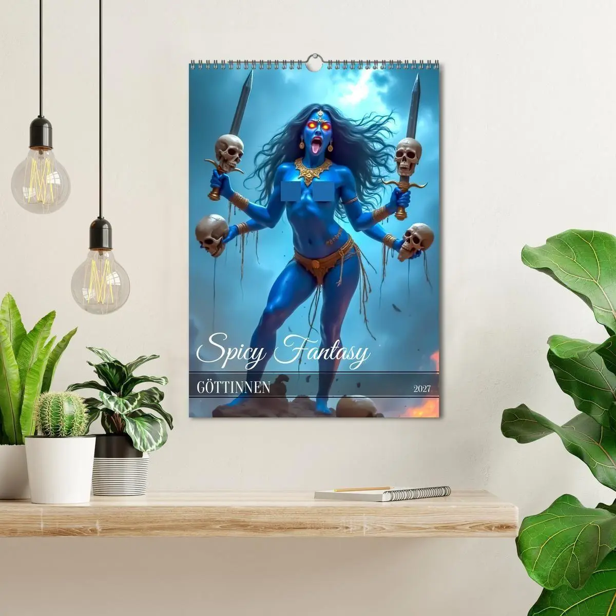 Bild: 9783516966169 | Spicy Fantasy - Göttinnen (Wandkalender 2027 DIN A3 hoch), CALVENDO...
