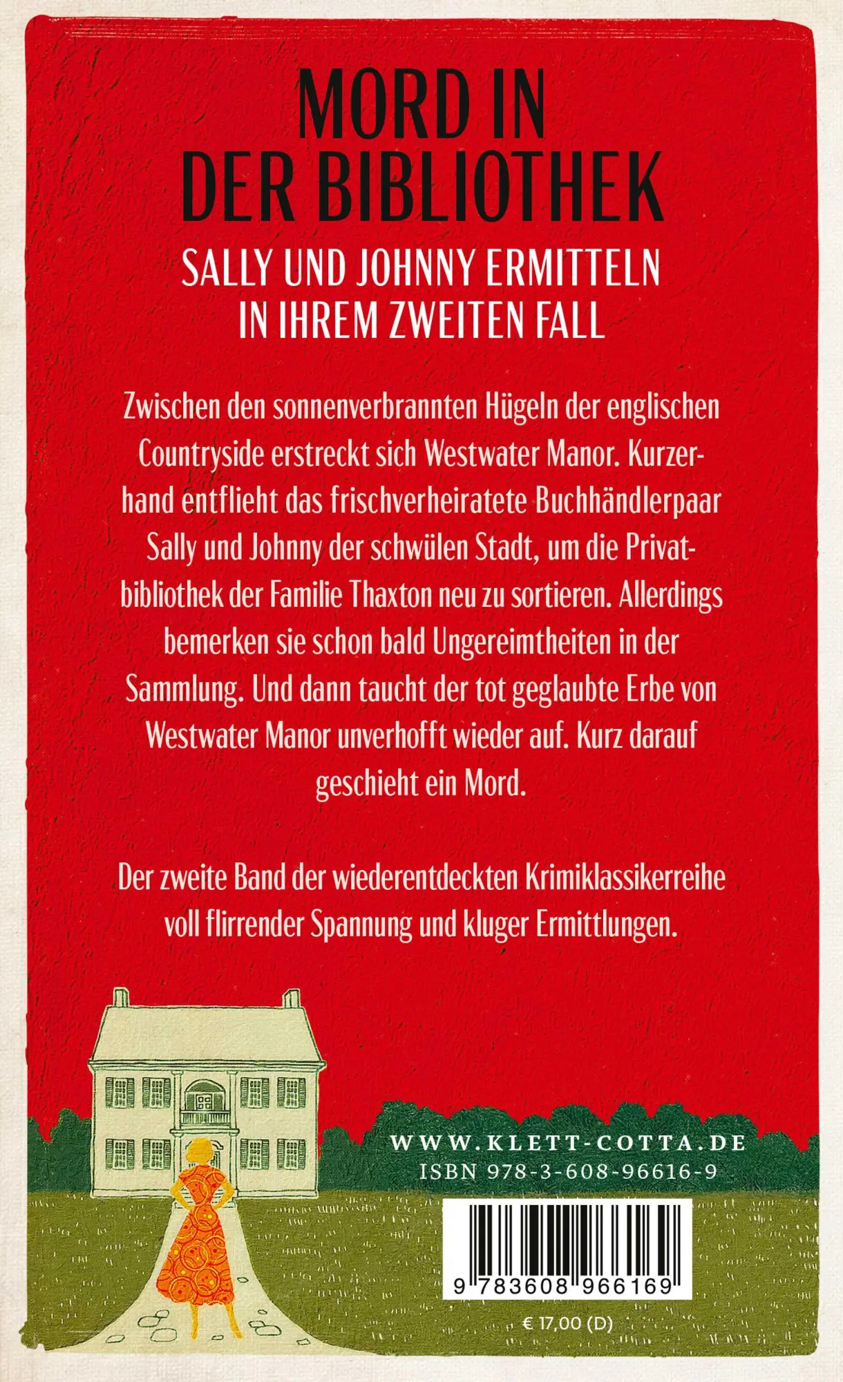 Rückseite: 9783608966169 | Mord auf Westwater Manor | Ein Fall für Sally und Johnny | Hamilton
