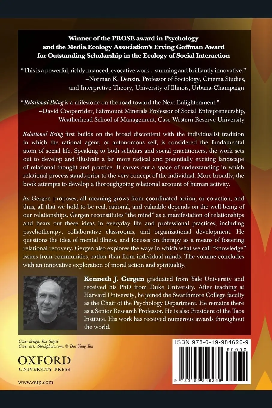 Rückseite: 9780199846269 | Relational Being | Beyond Self and Community | Kenneth J. Gergen