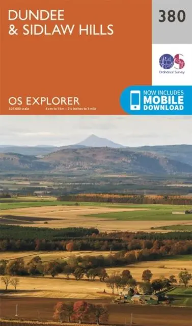 Cover: 9780319246269 | Dundee and Sidlaw Hills | Ordnance Survey | (Land-)Karte | Englisch