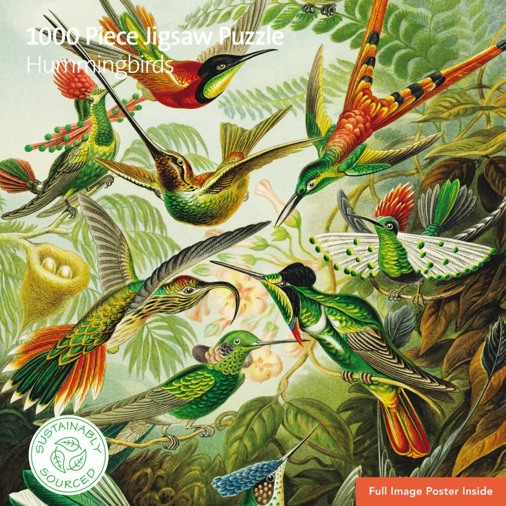 Cover: 9781804176269 | Adult Sustainable Jigsaw Puzzle V&amp;a: Hummingbirds | Publishing | Spiel