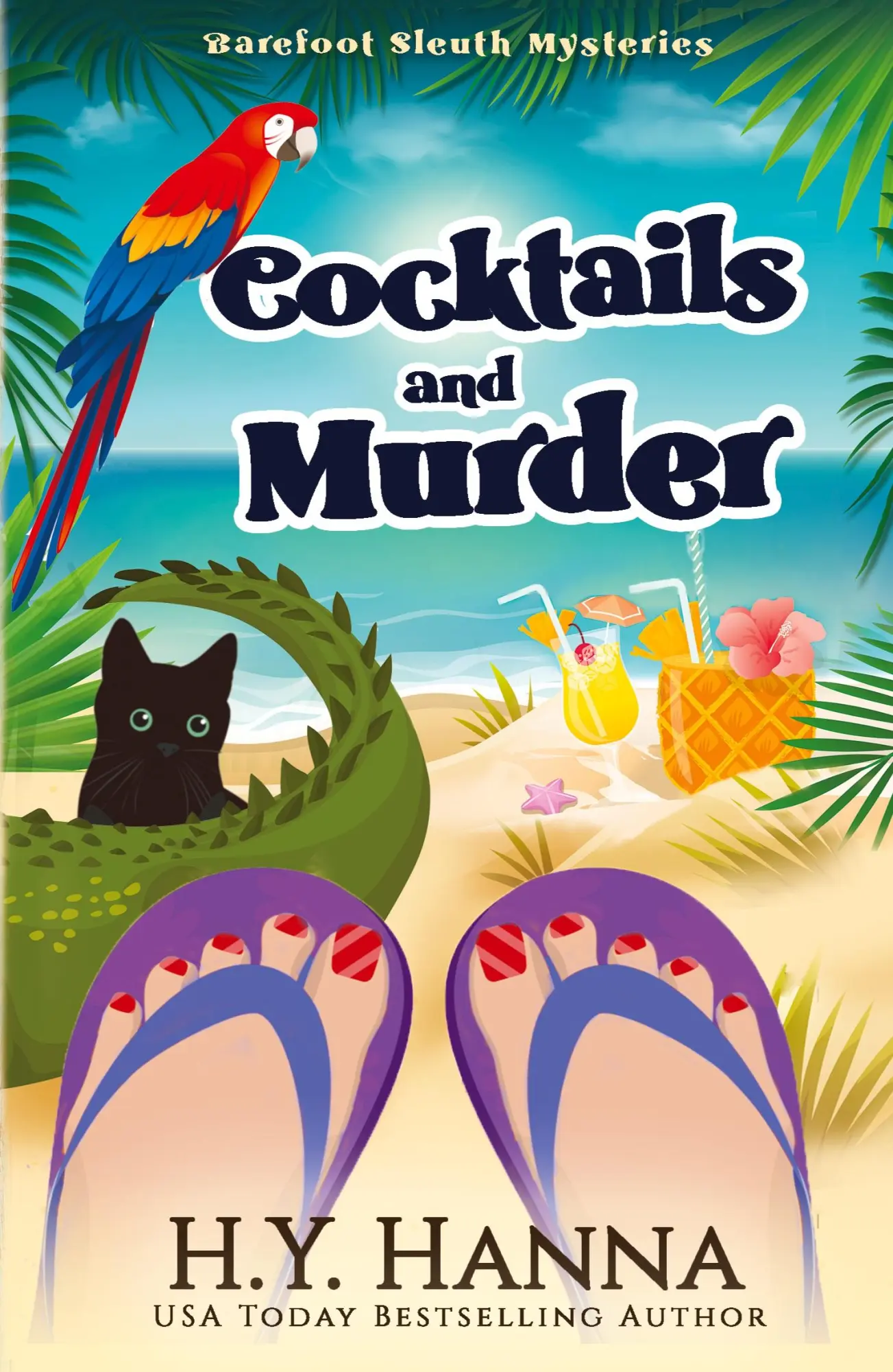 Cover: 9781922436269 | Cocktails and Murder | Barefoot Sleuth Mysteries - Book 3 | Hanna