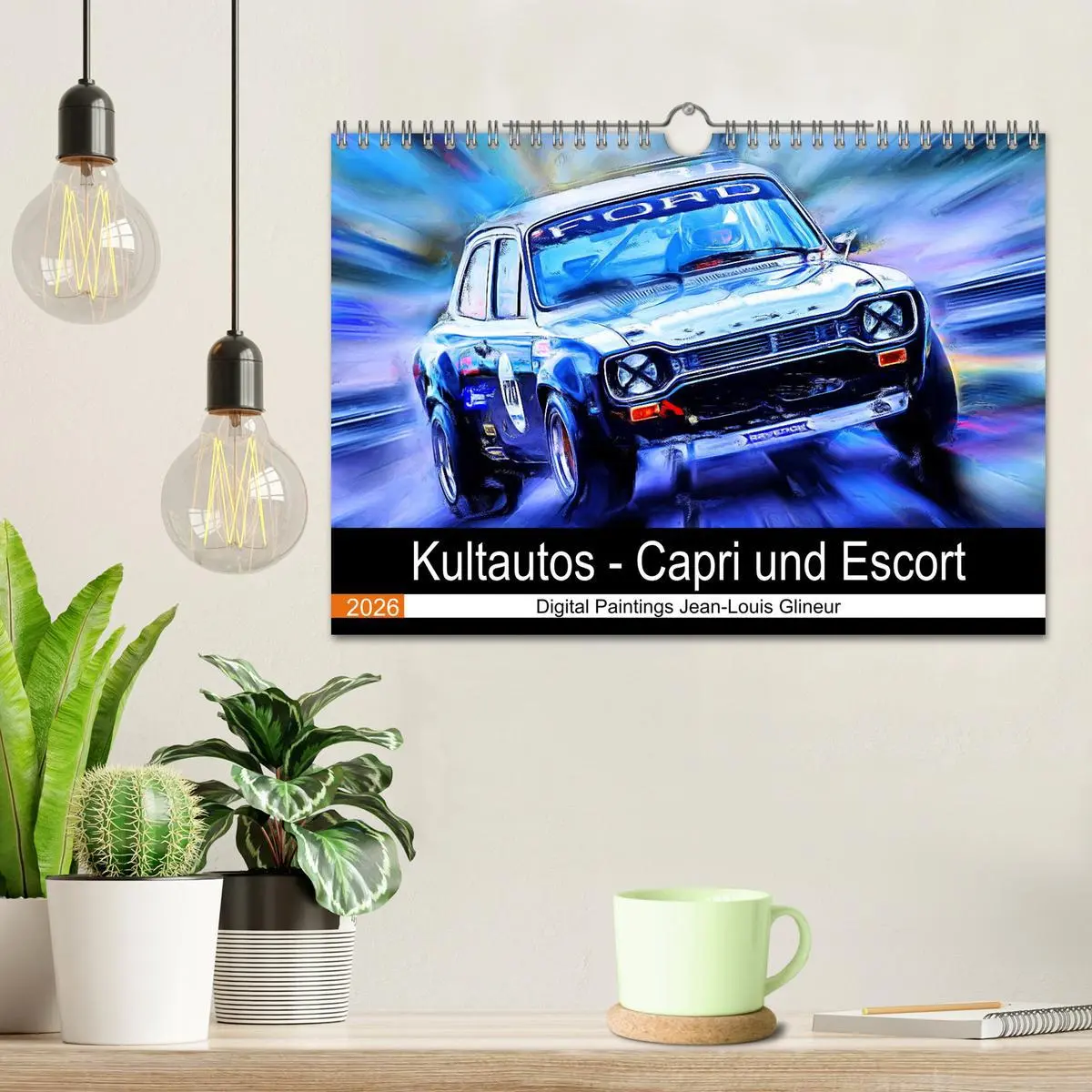 Bild: 9783457246269 | Kultautos - Capri und Escort (Wandkalender 2026 DIN A4 quer),...