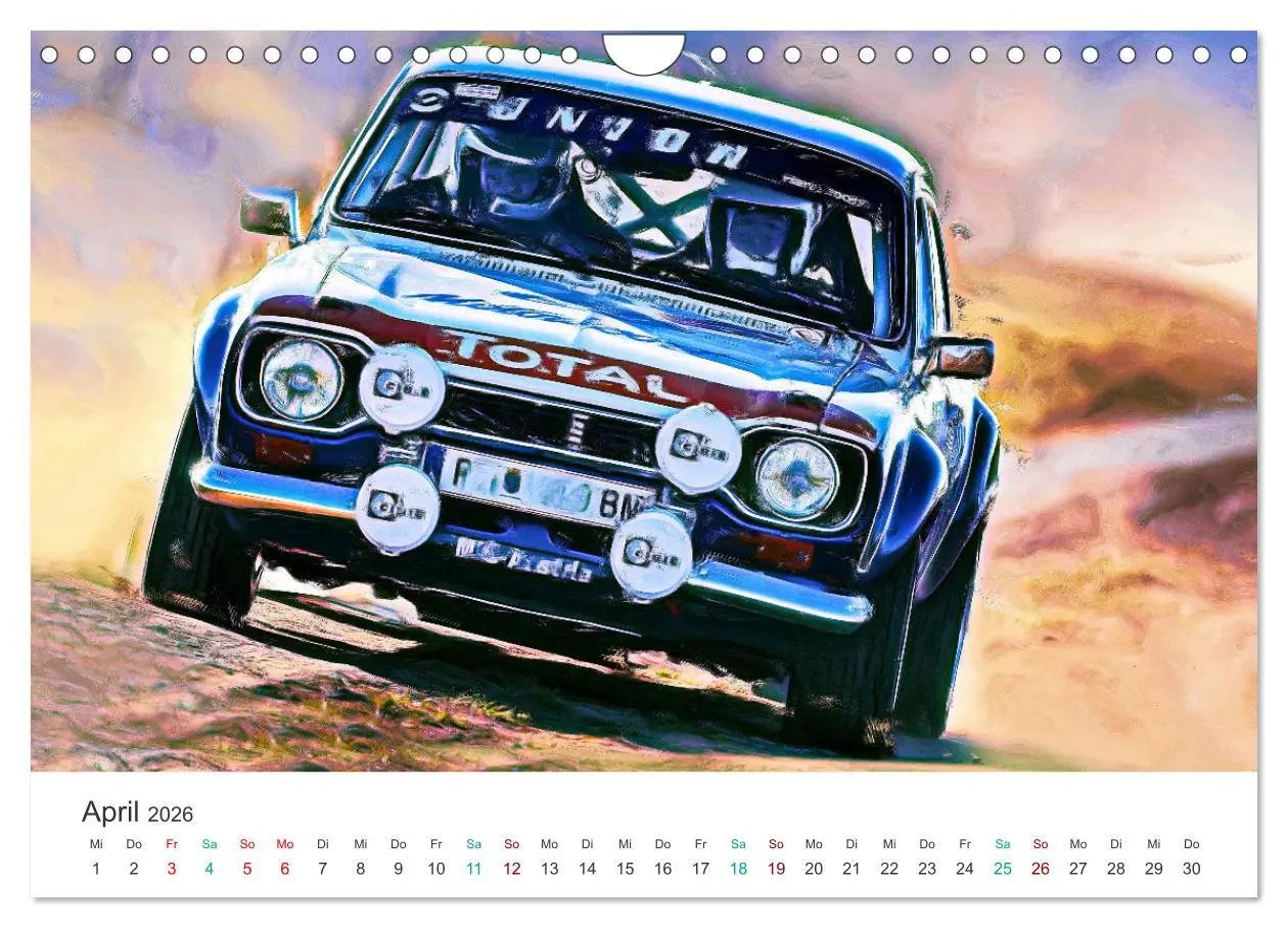 Bild: 9783457246269 | Kultautos - Capri und Escort (Wandkalender 2026 DIN A4 quer),...
