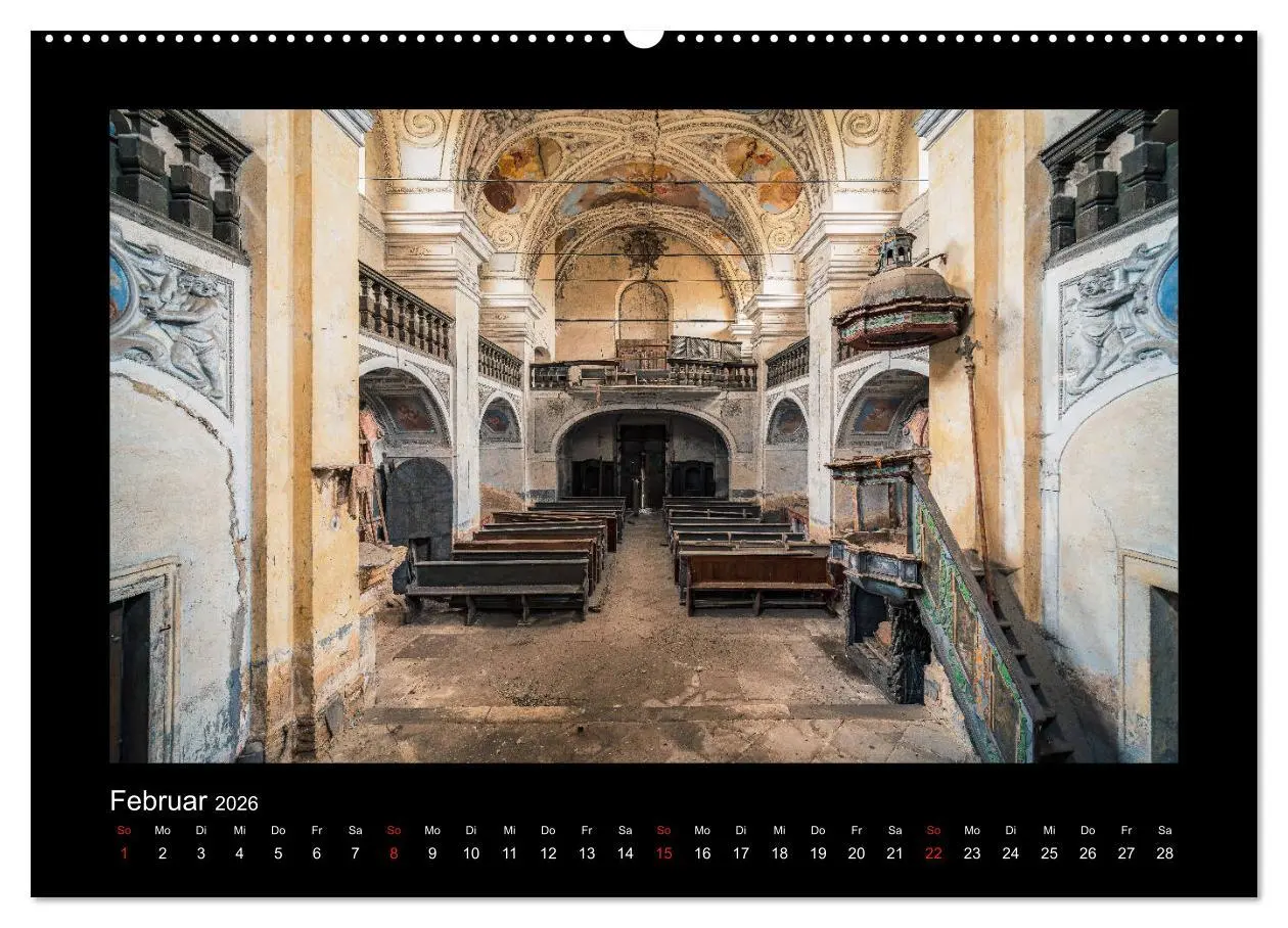 Bild: 9783457796269 | Die Schönheit des Verfalls - Lost Places (Wandkalender 2026 DIN A2...