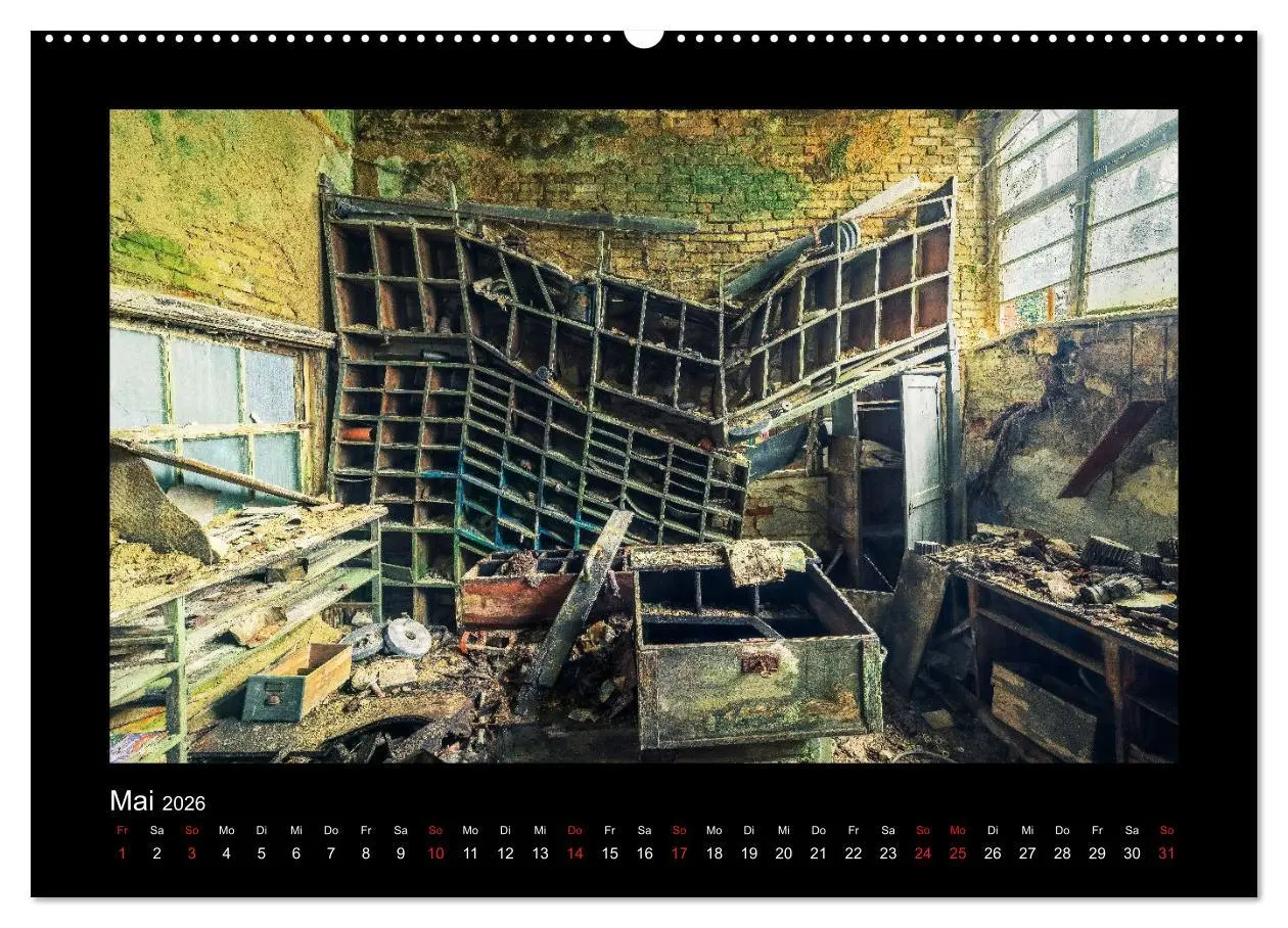 Bild: 9783457796269 | Die Schönheit des Verfalls - Lost Places (Wandkalender 2026 DIN A2...