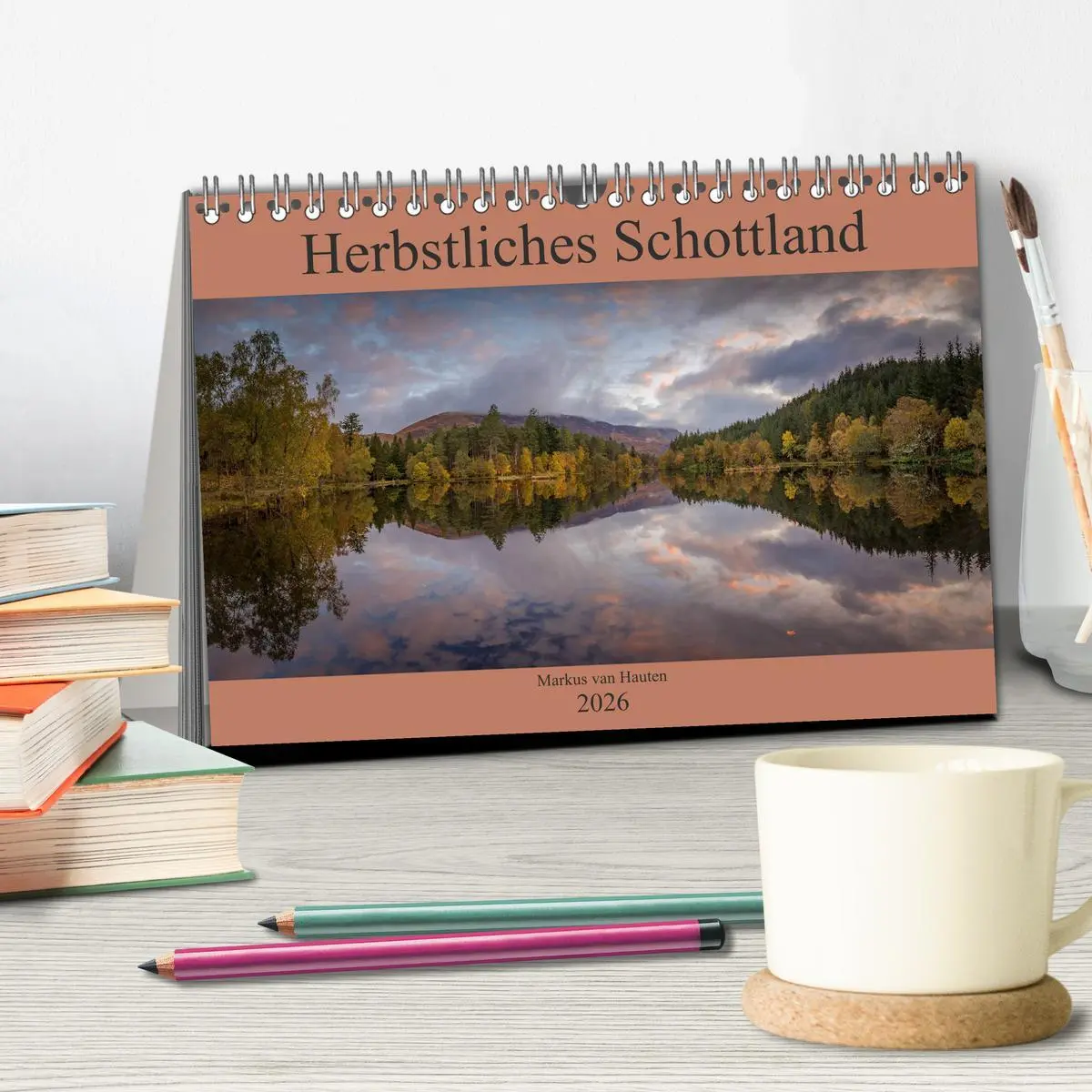 Bild: 9783457936269 | Herbstliches Schottland (Tischkalender 2026 DIN A5 quer), CALVENDO...