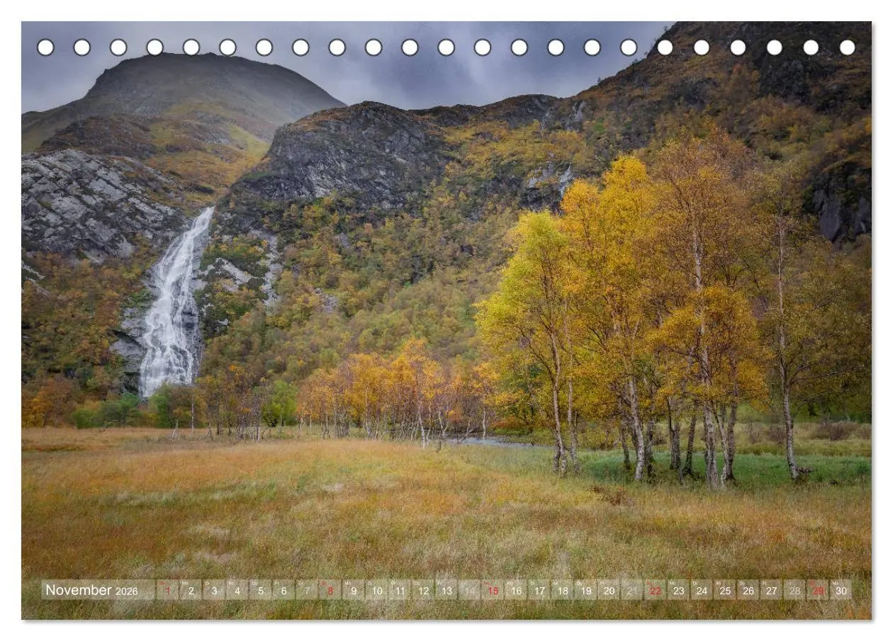 Bild: 9783457936269 | Herbstliches Schottland (Tischkalender 2026 DIN A5 quer), CALVENDO...