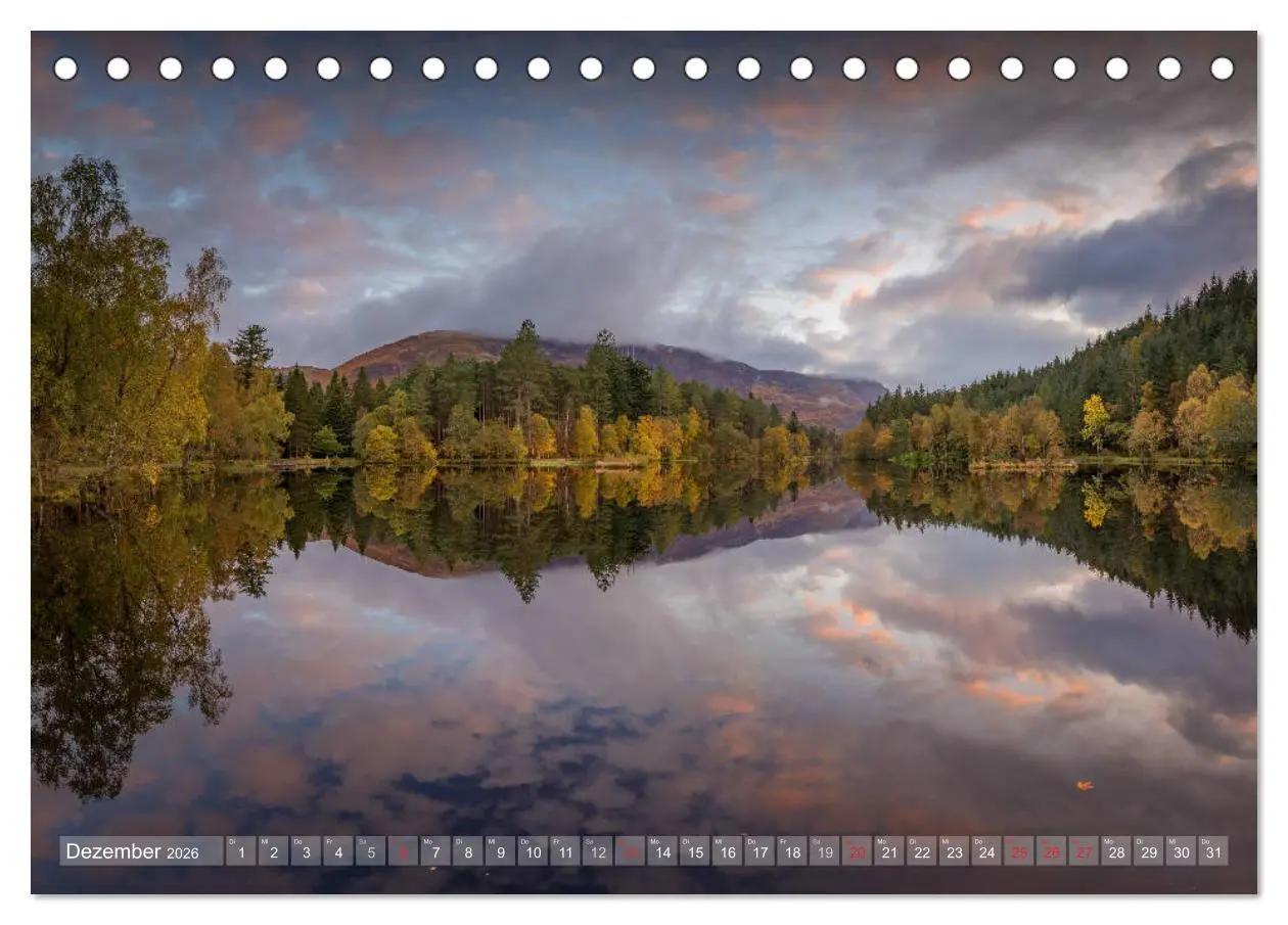 Bild: 9783457936269 | Herbstliches Schottland (Tischkalender 2026 DIN A5 quer), CALVENDO...
