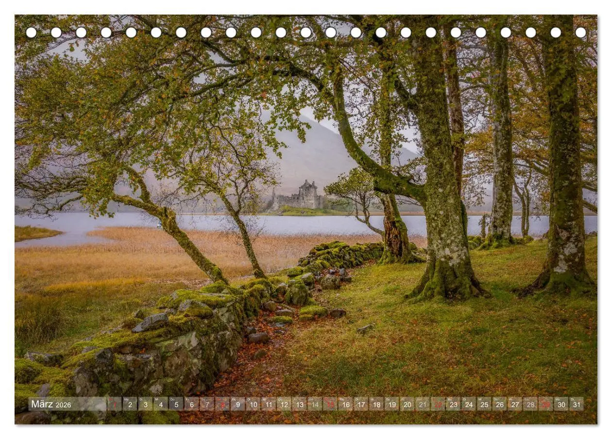 Bild: 9783457936269 | Herbstliches Schottland (Tischkalender 2026 DIN A5 quer), CALVENDO...