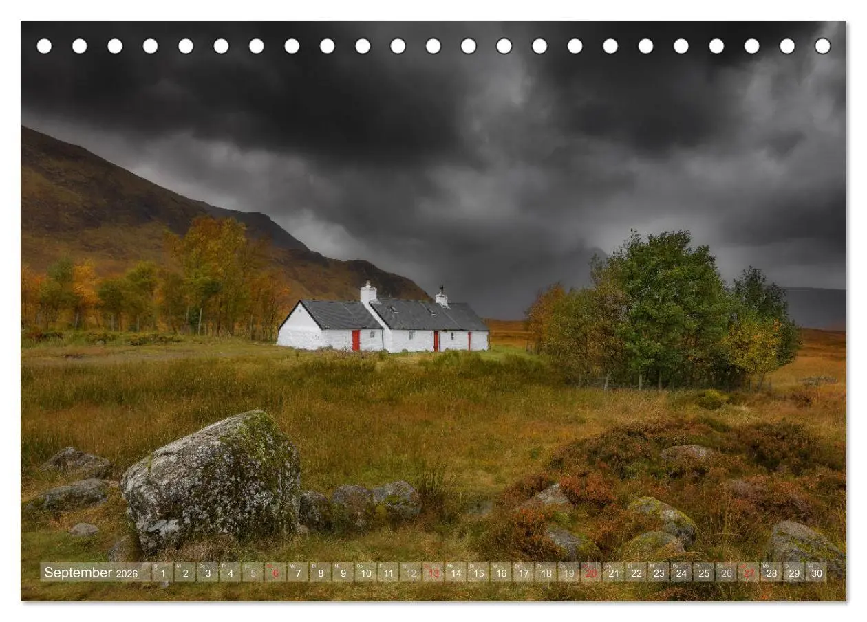 Bild: 9783457936269 | Herbstliches Schottland (Tischkalender 2026 DIN A5 quer), CALVENDO...