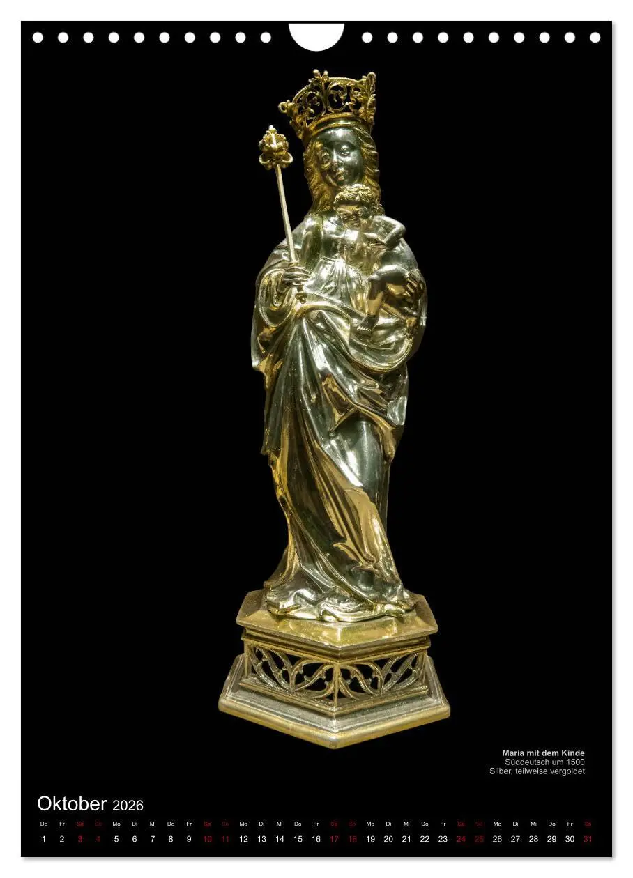 Bild: 9783516406269 | Maria - Mutter Gottes (Wandkalender 2026 DIN A4 hoch), CALVENDO...