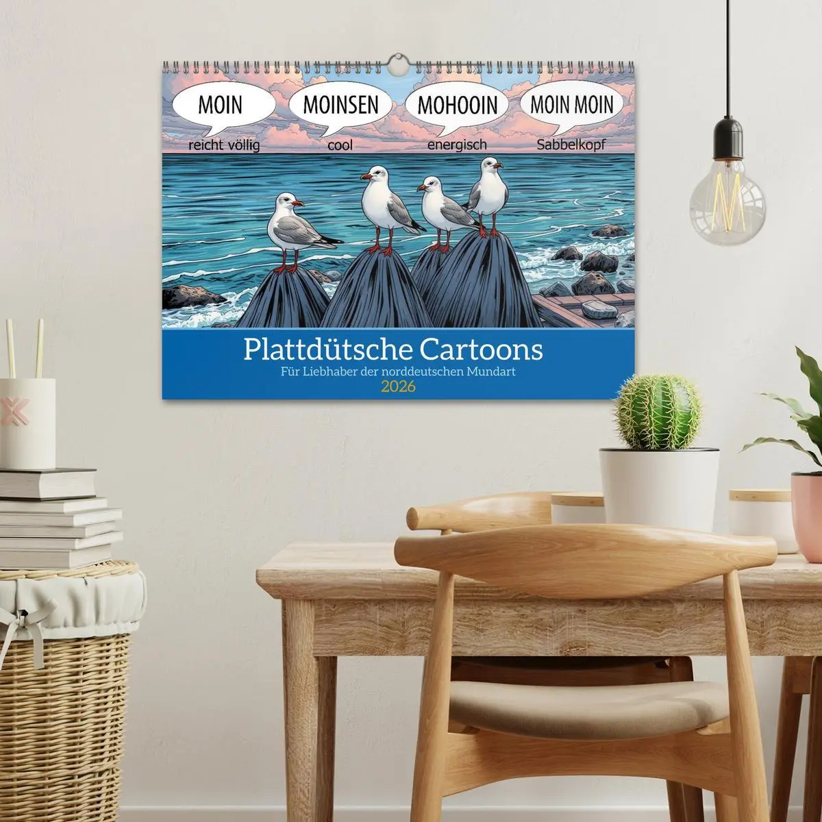 Bild: 9783516646269 | Plattdütsche Cartoons (Wandkalender 2026 DIN A3 quer), CALVENDO...