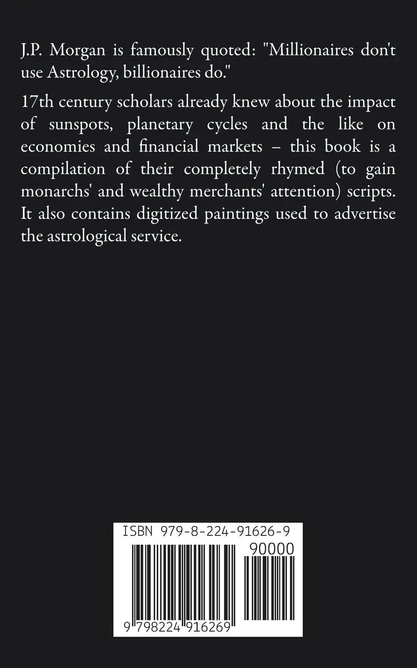 Rückseite: 9798224916269 | Planetary Cycles &amp; Speculation | Lord Beauchamp | Taschenbuch | 2024