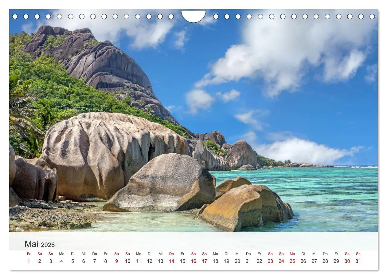 Bild: 9783457306369 | Seychellen - Trauminseln im Indischen Ozean (Wandkalender 2026 DIN...