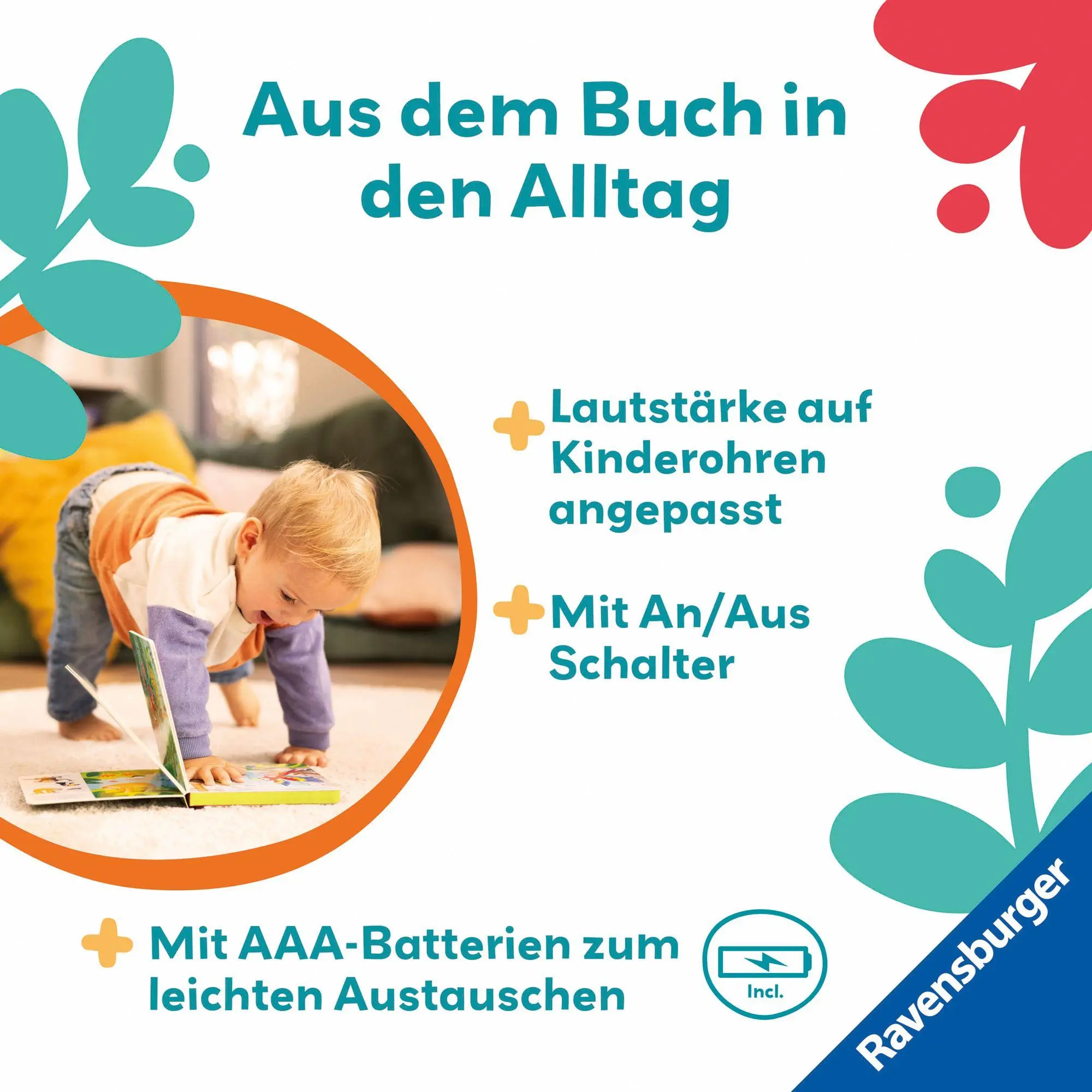 Bild: 9783473456369 | Play+ Mein allererstes Soundbuch Im Kindergarten - ab 12 Monate | Höck